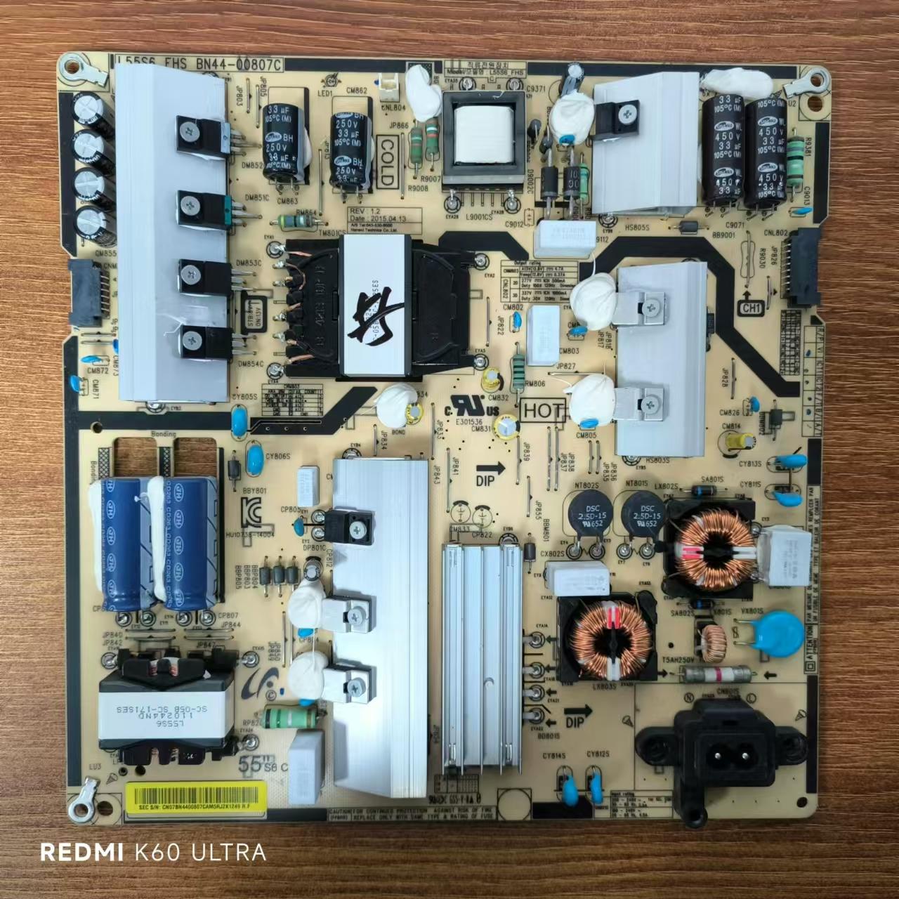 三星UA55KUC31SJXXZ电源板