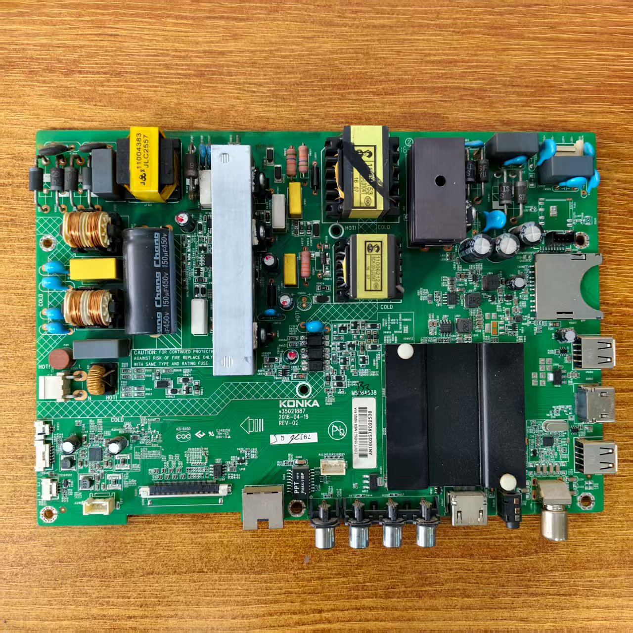 康佳LED55K35U电视主板