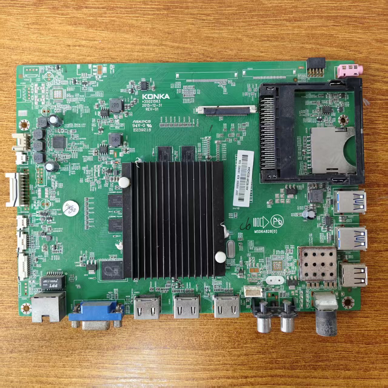 原装康佳QLED55X80U主板