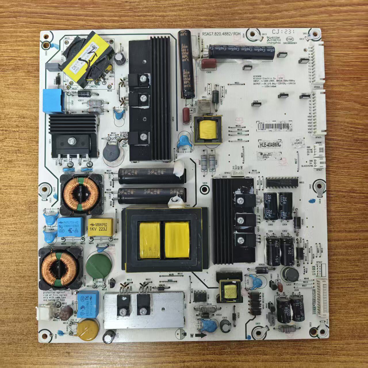 海信LED55XT780G3D电视电源板