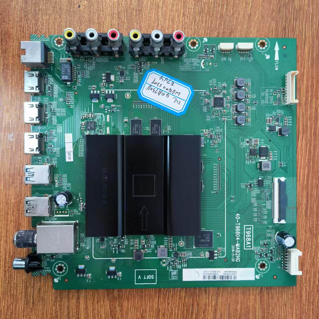 原装 TCL 40A730U电视主板40-T96804-MAB2HG配屏LVU400SS0T实拍图 - 实物图