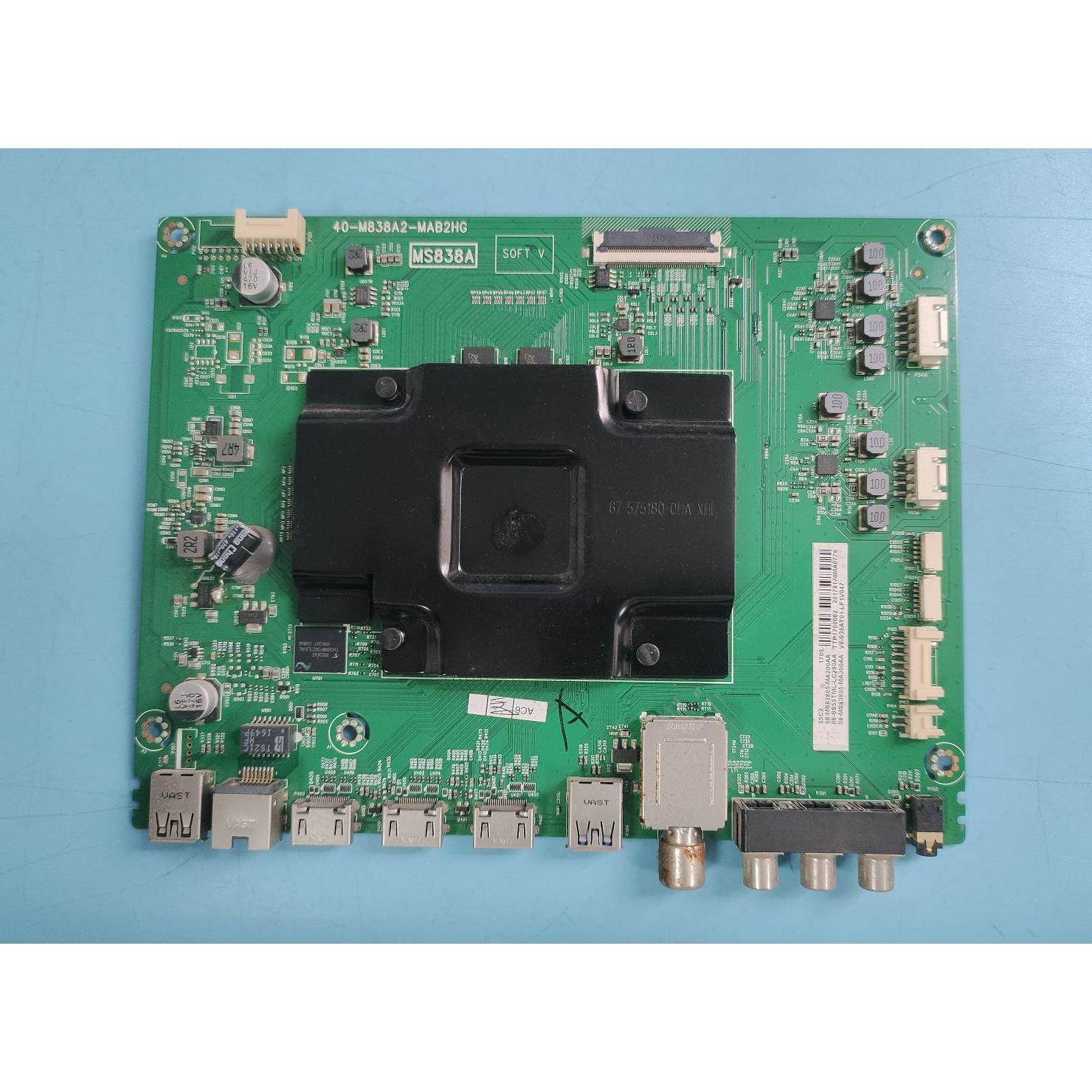瑞现货原装TCL 55C2电视机主板40-M838A2-MAB2HG配屏LVU550NE3L测