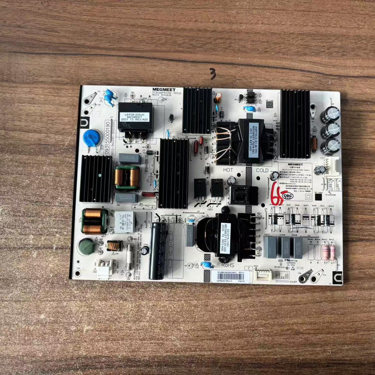 原装小米L65M5-EC电视机电源板AMP65XM-T65LN 093155000190测试好