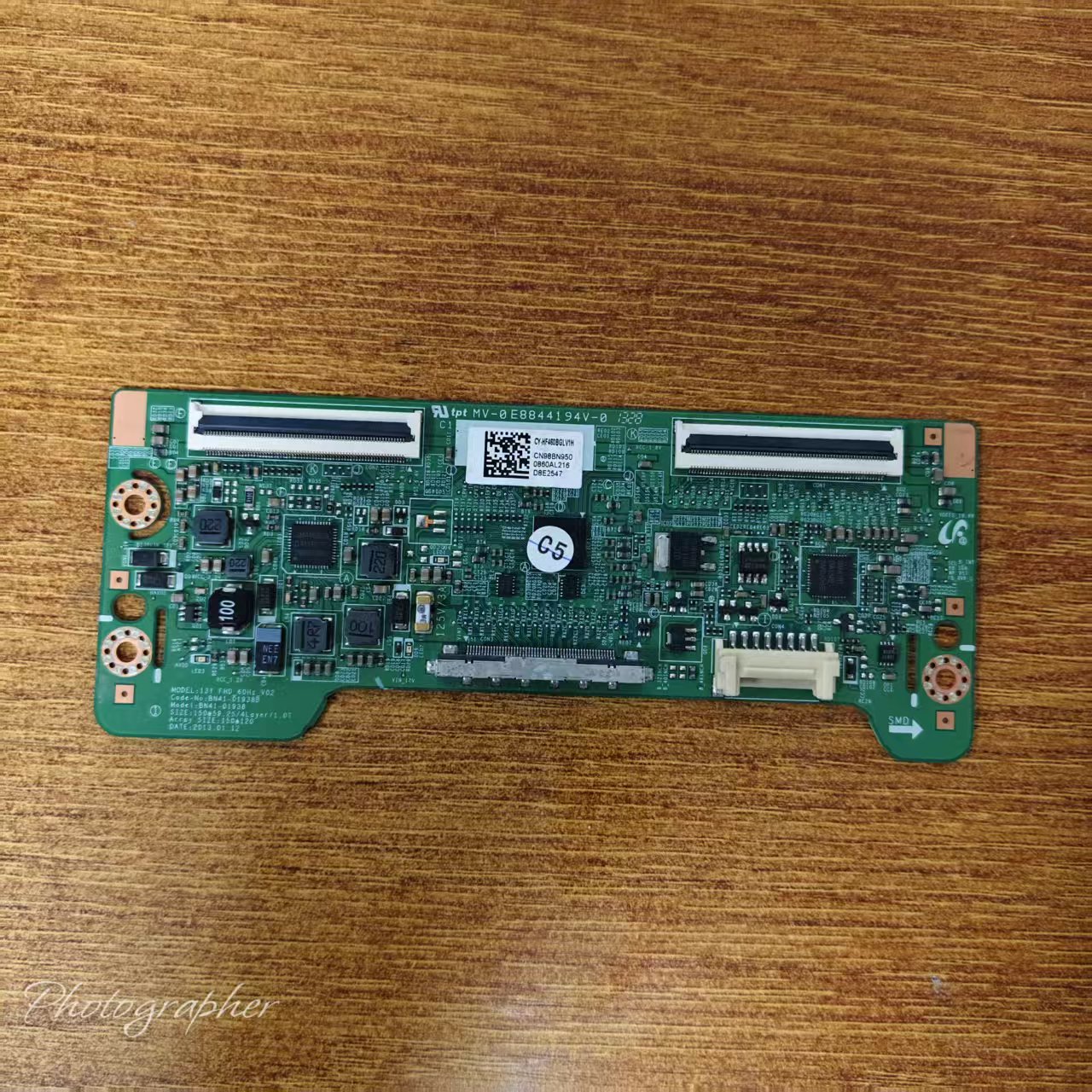 原装三星BN41-01938B逻辑板 UA46F5000HJ 屏CY-HF460BGLV1V实物图