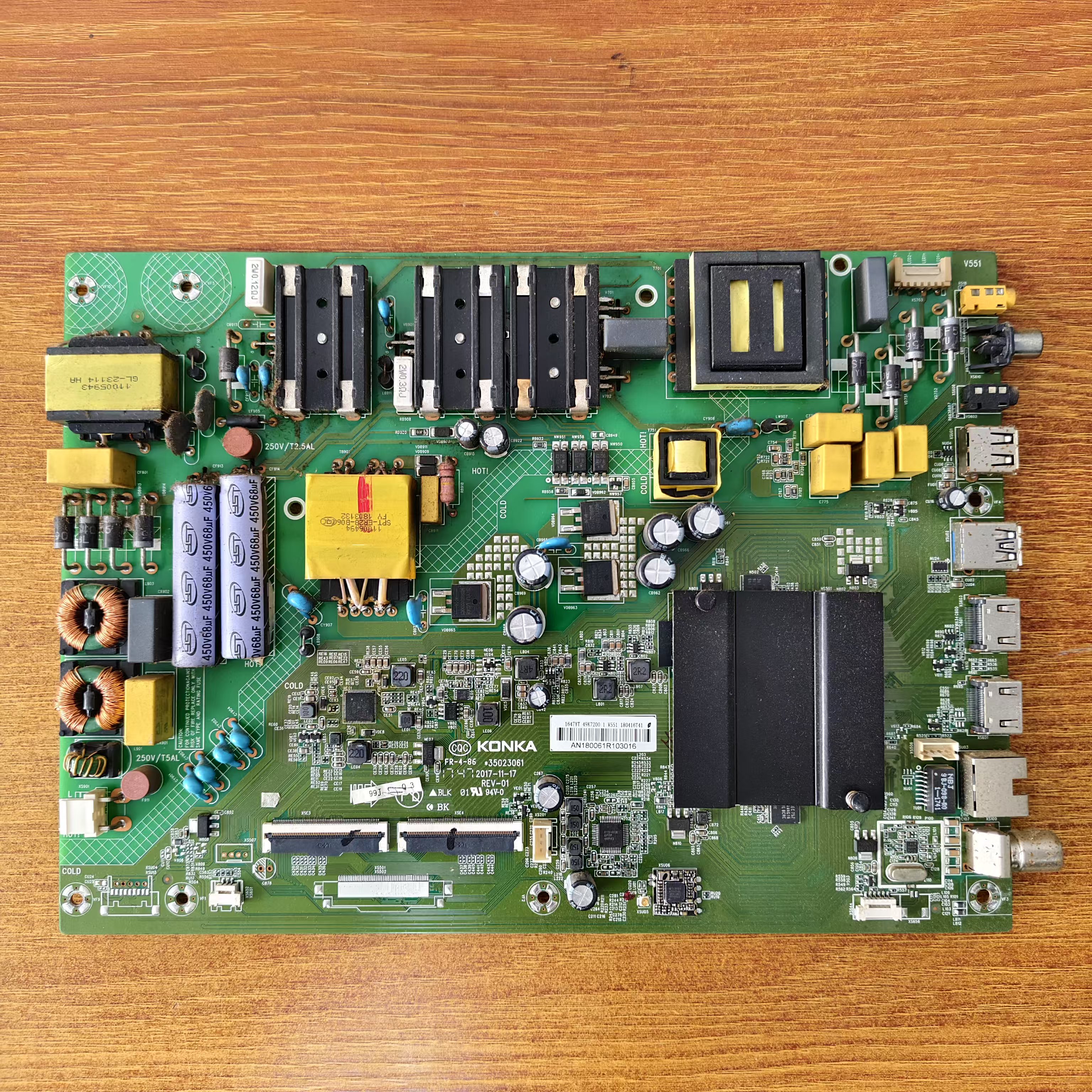 康佳LED49K720049M1主板