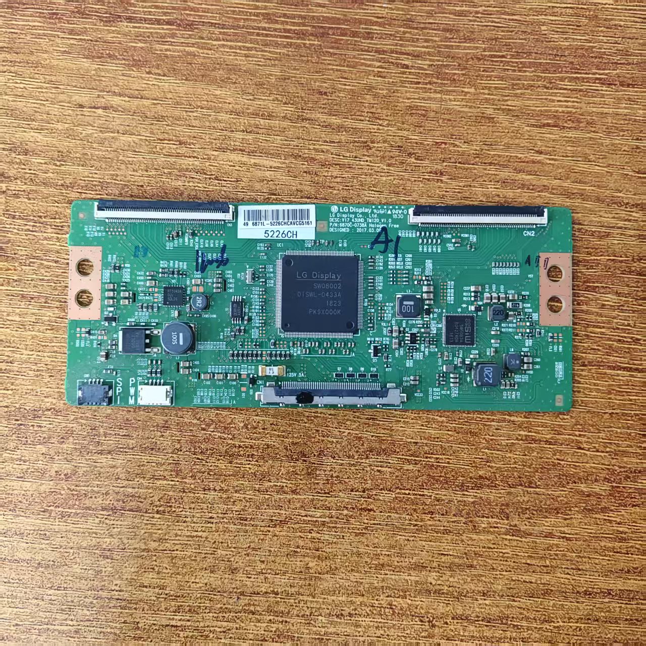 原装酷开KX49 49KX1 49M6E海信HZ49A65逻辑板6870C-0738A现货测好