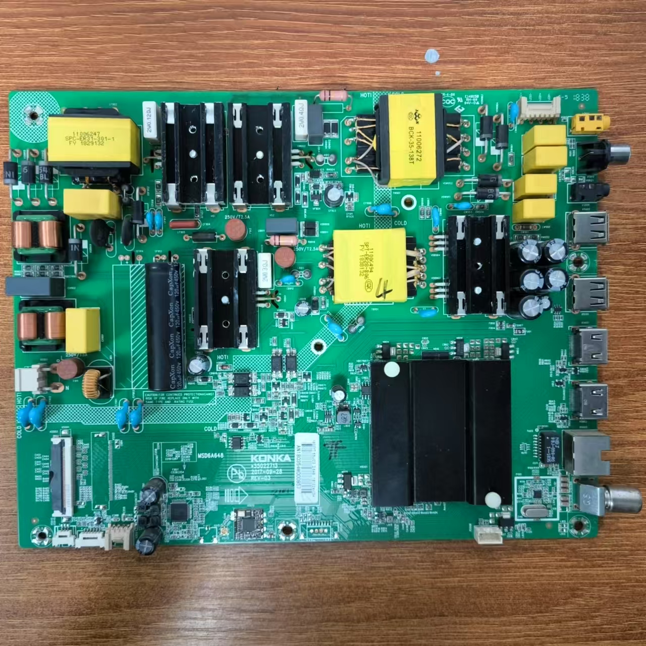 原装康佳 LED55UC3电视主板35022713配屏72001600YT 1600YT现货好