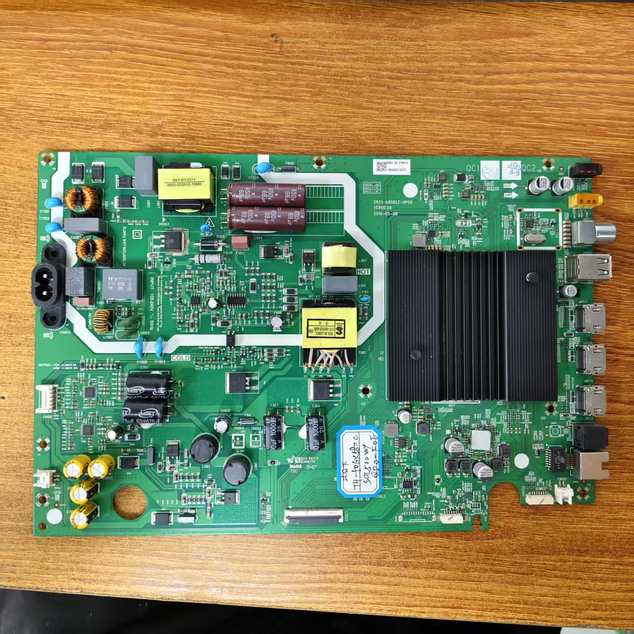 原装松下 TH-50GX580C主板5851-A9S62Z-0P00屏SDL500WY QD0测试好
