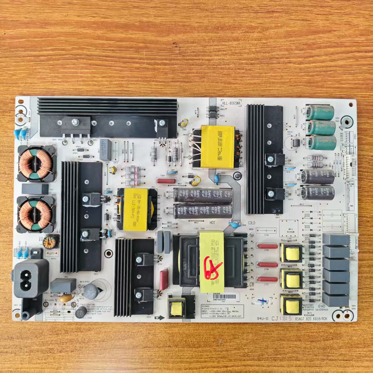 海信65M5600UC65EC780UC电源板
