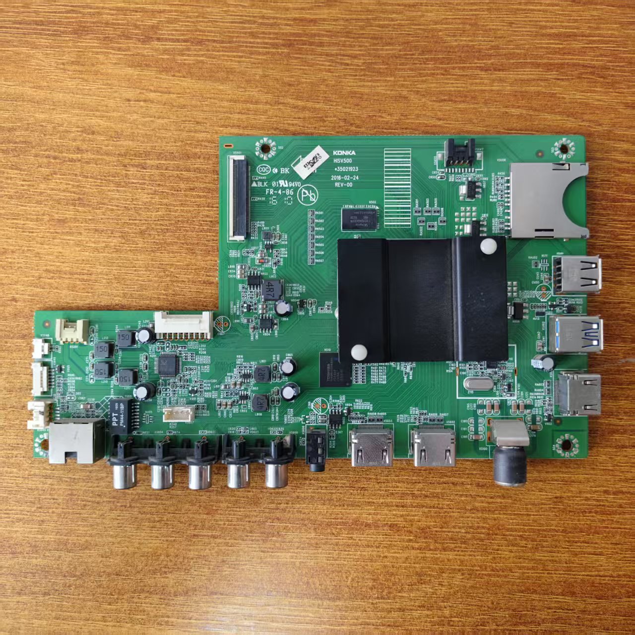 原装现货康佳LED58S1电视主板35021923屏1045YT 72001045YT实拍图