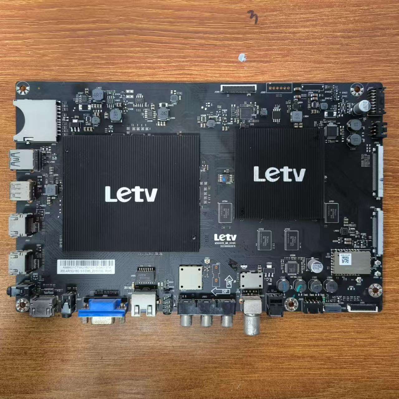 原装乐视 L553LN主板MS6A928-MB-H5100屏TPT550J1-EQLSHP.G实拍图