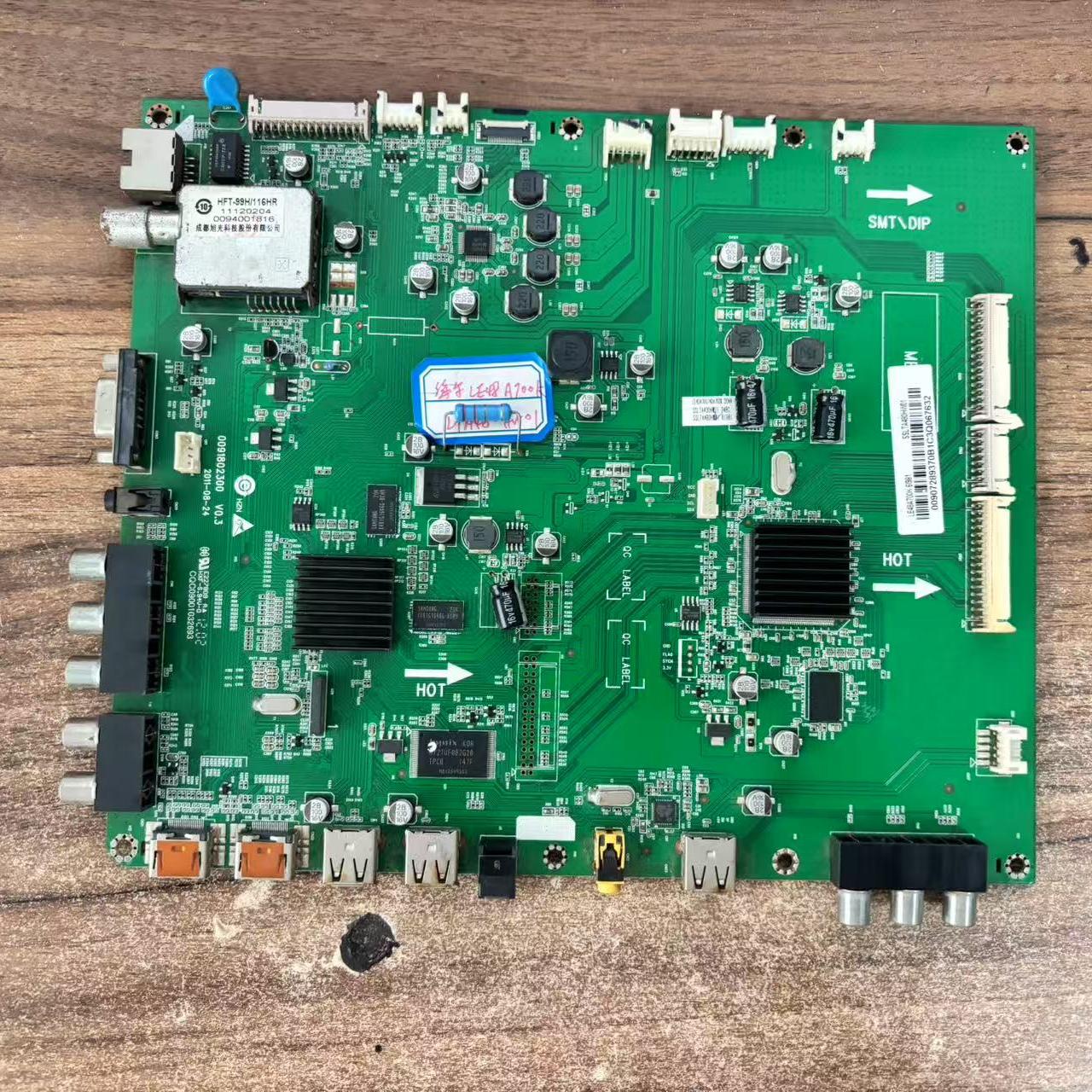 海尔LE43A720 LE48A700K 主板0091802300屏LTA430HW01/480HW01