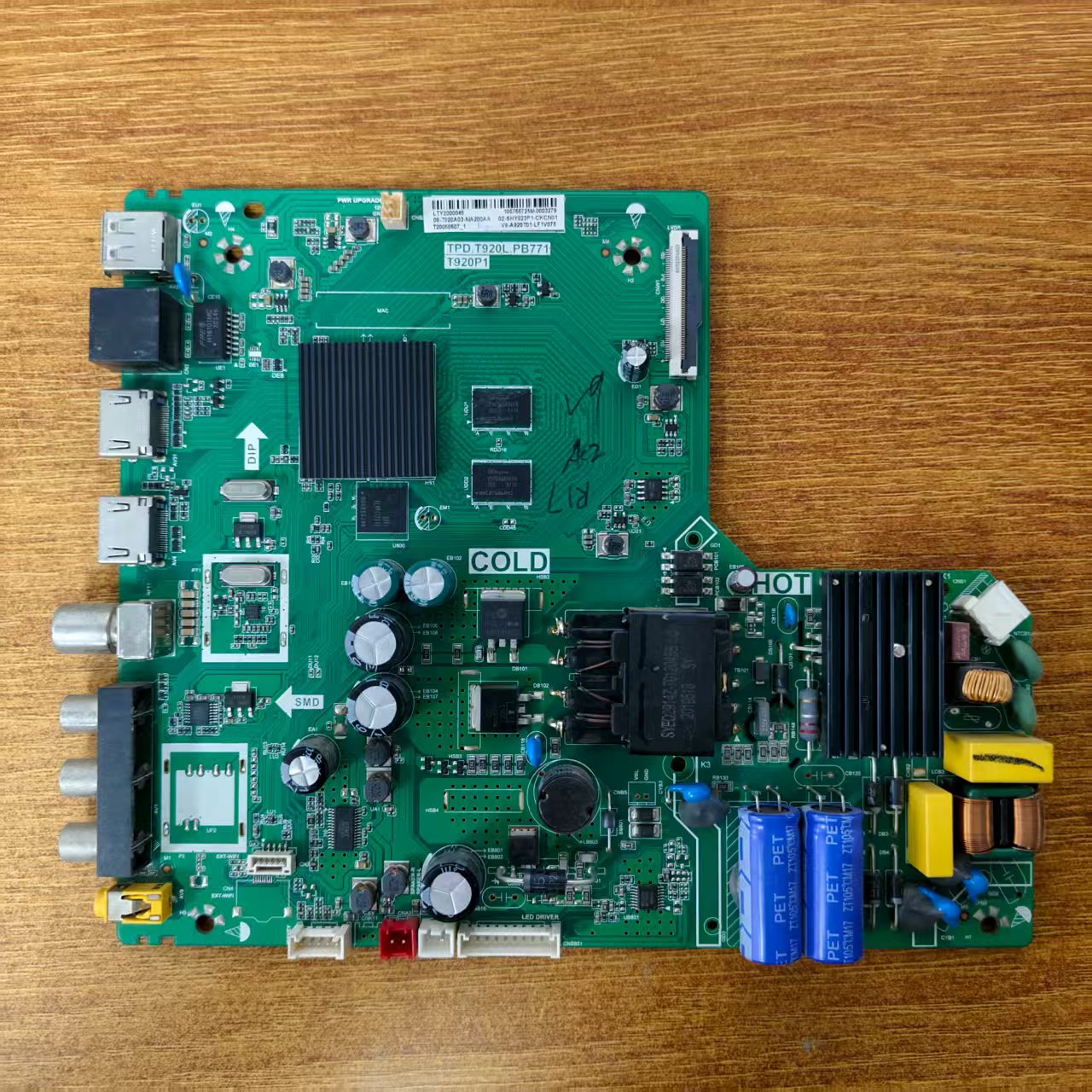 原装TCL43W6电视主板