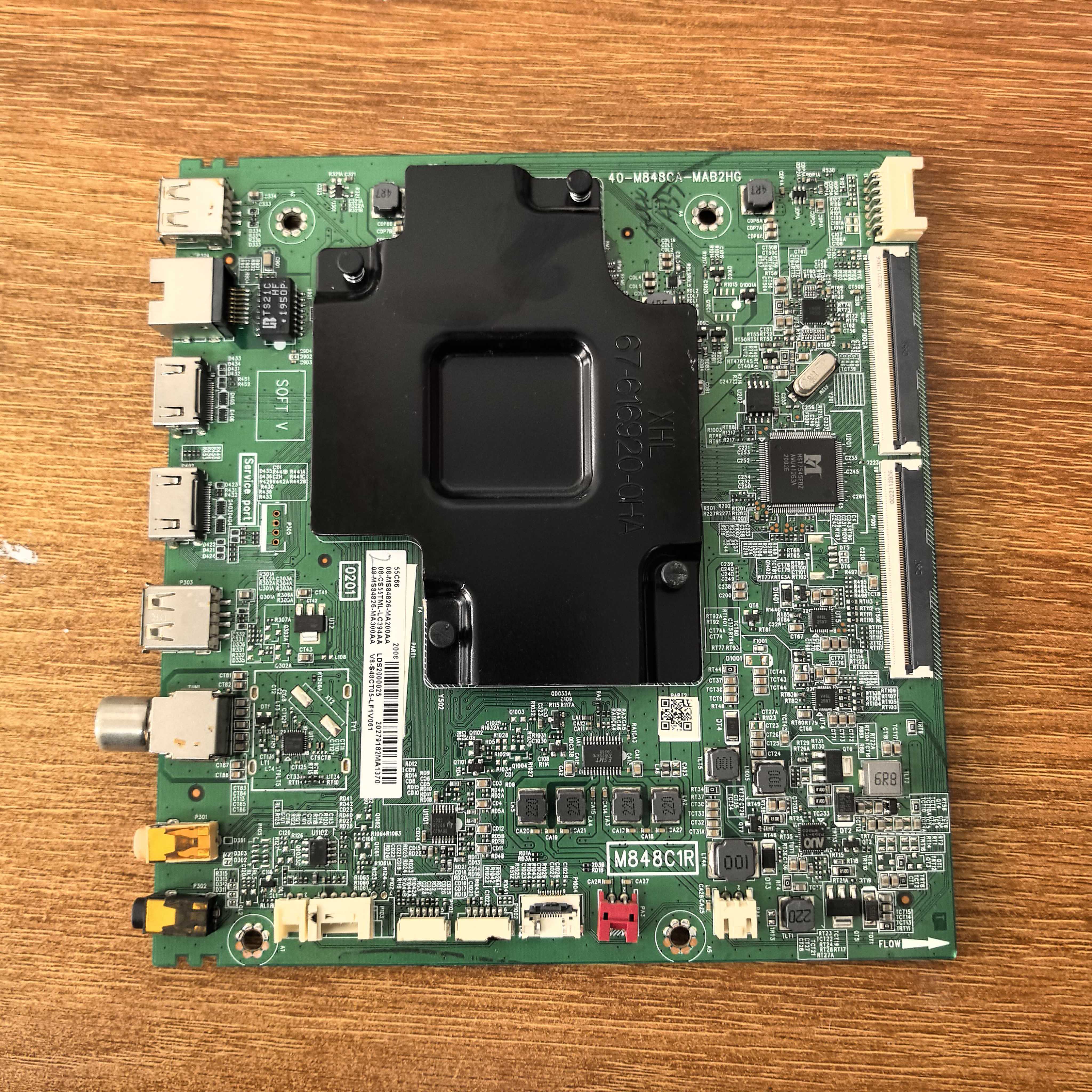 原装现货 TCL 55C66电视主板40-M848CA-MAB2HG屏LVU550NEBL测好发