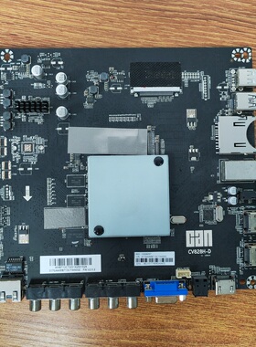 原装看尚CANTV V50SD160主板CV828H-D配屏TPT500U1-QVN03.U