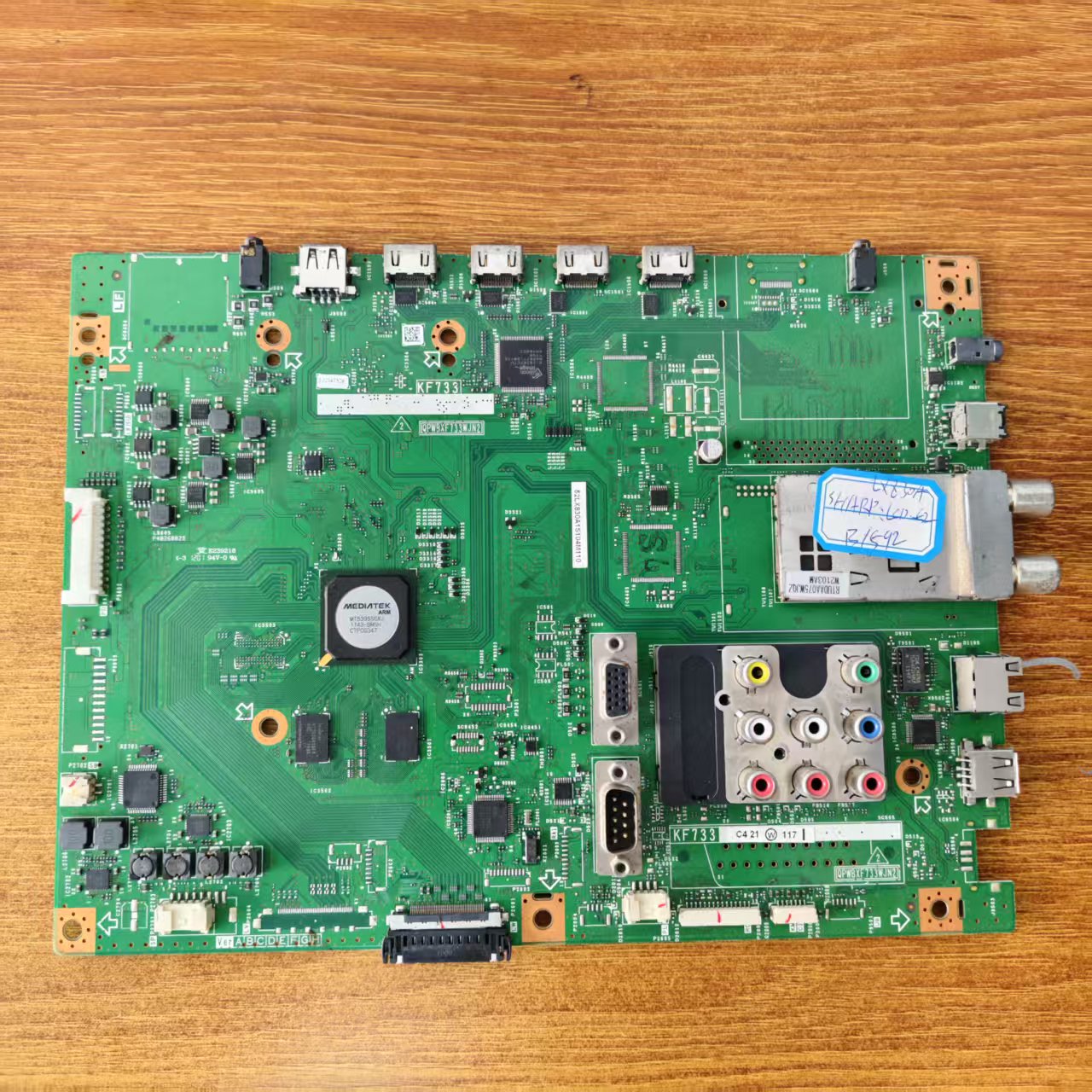 夏普 LCD-52LX830A主板KF733 QPWBXF733WJN2屏LK520D3GW4BR测试好