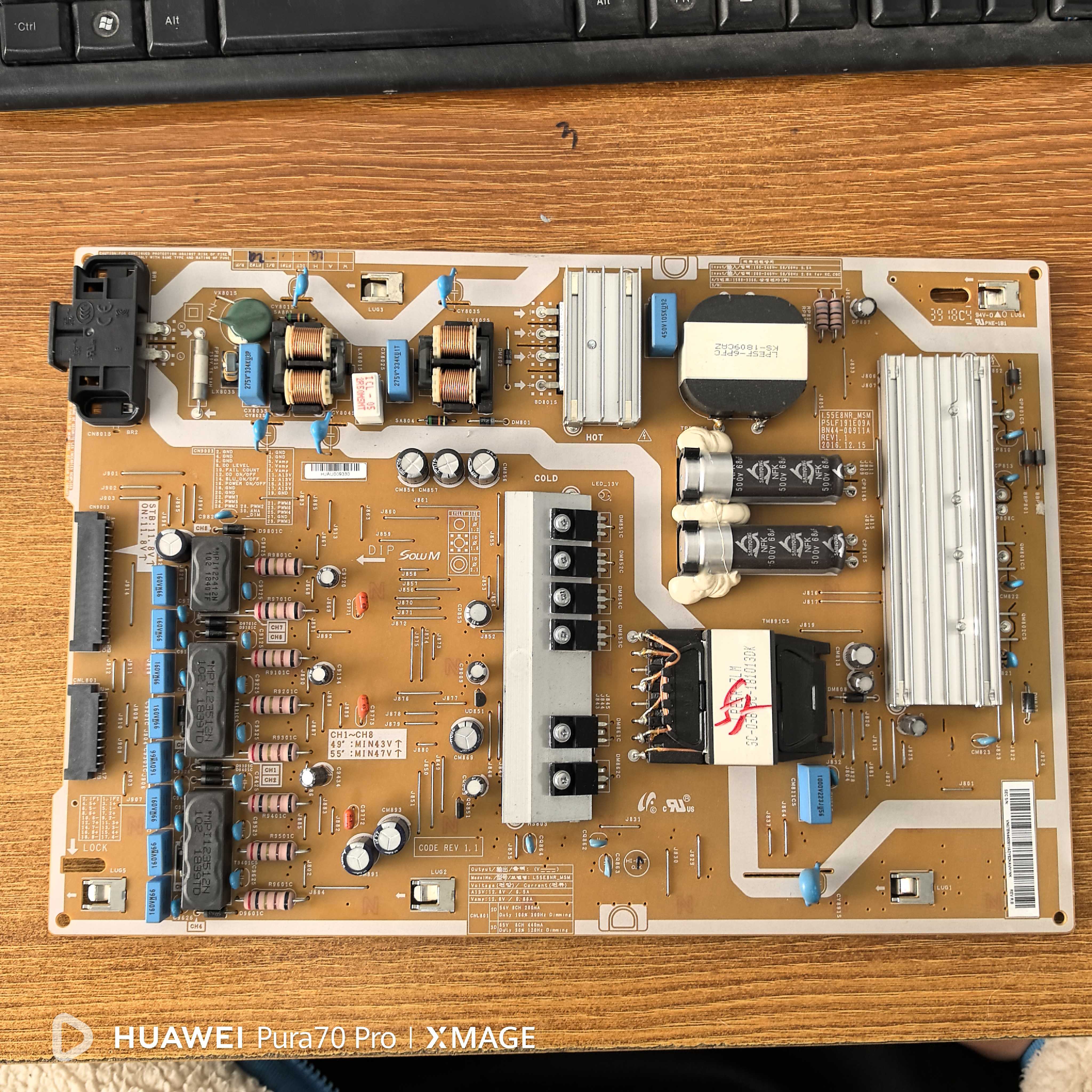 原装现货 三星 QA55Q6FAMJXXZ液晶电视 电源板 BN44-00911A电路板