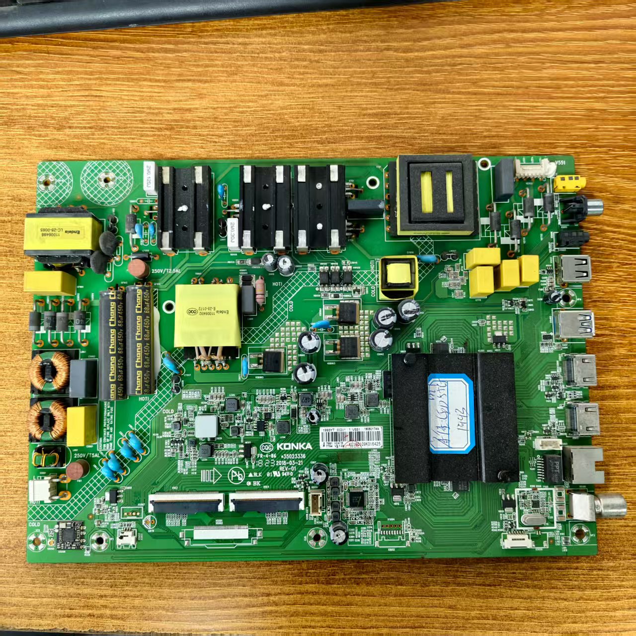原装康佳LED55GM1电视主板