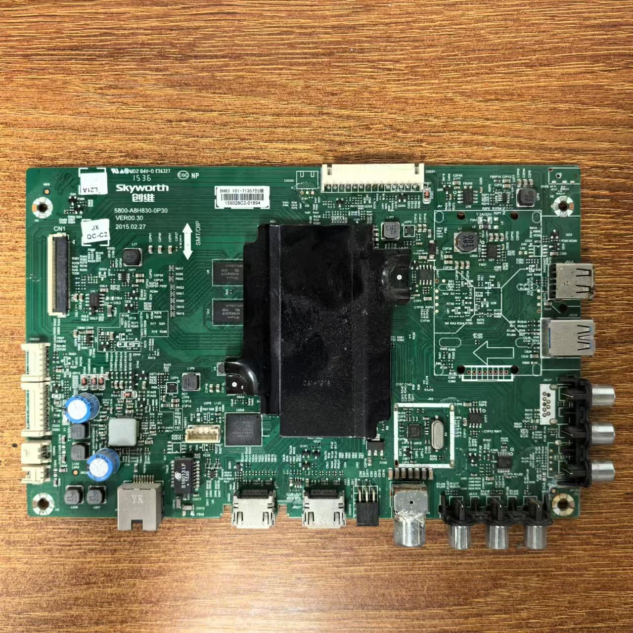 原装创维49/55E6000 50/55M5 50/55V5主板5800-A8H830-0P30配屏选