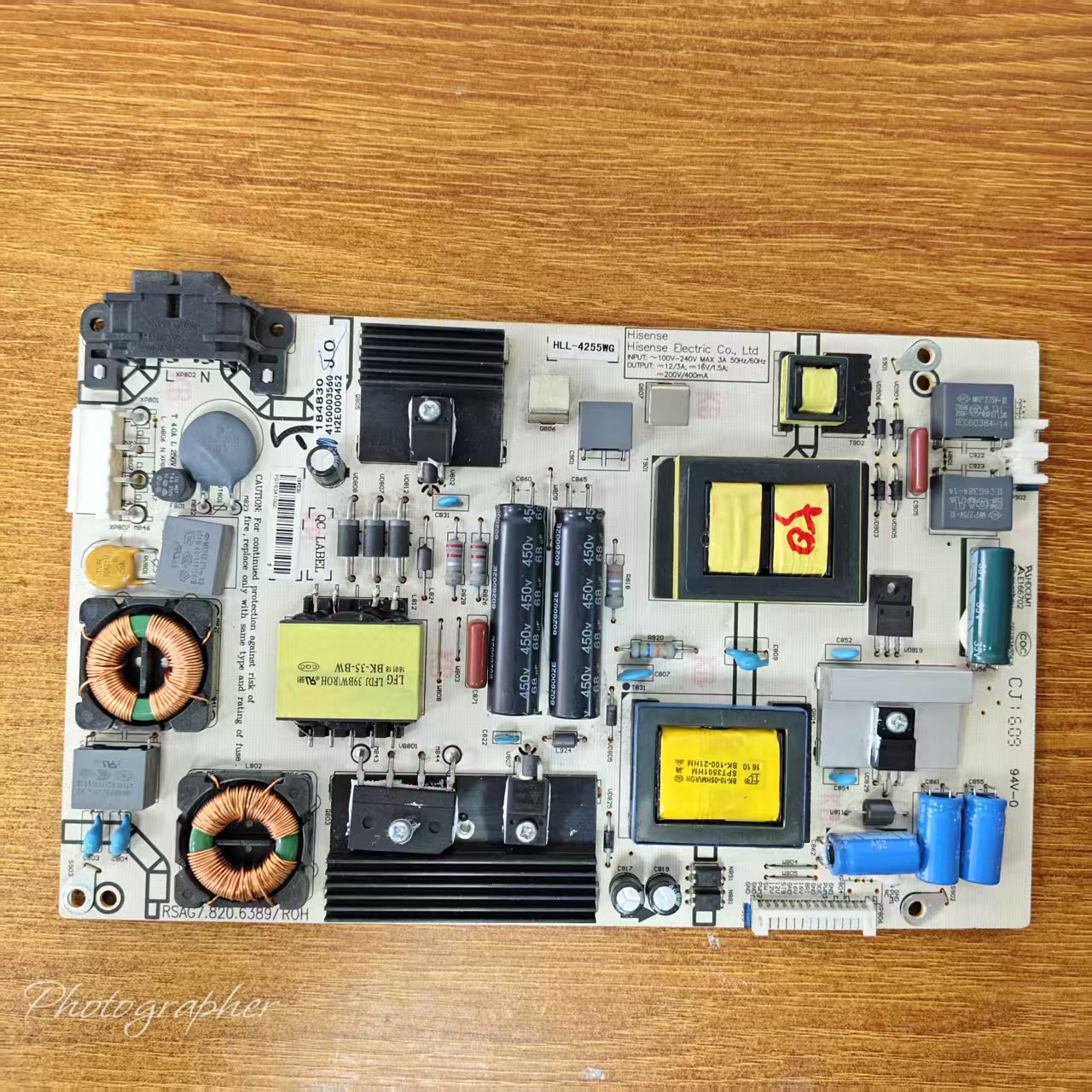 @海信LED50EC520UA 50K5500US电源板RSAG7.820.6389 HLL-4255WG好