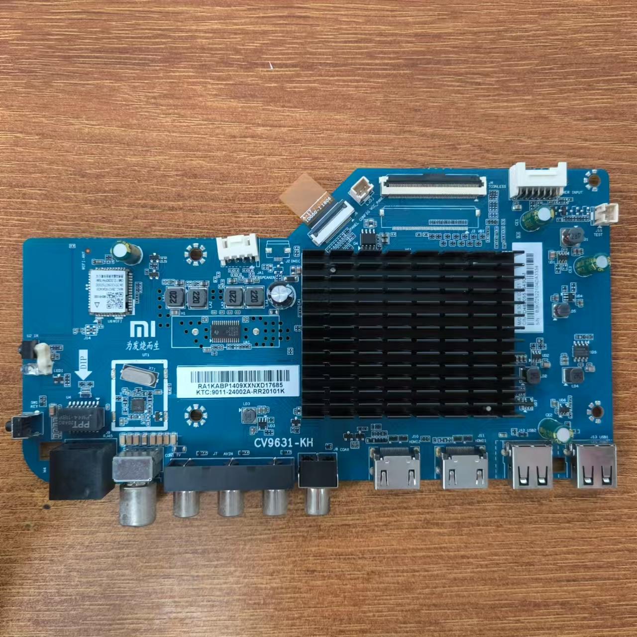 原装红米 L55R6-A液晶电视主板CV9631-KH配屏L55R6-A-HKC现货测好