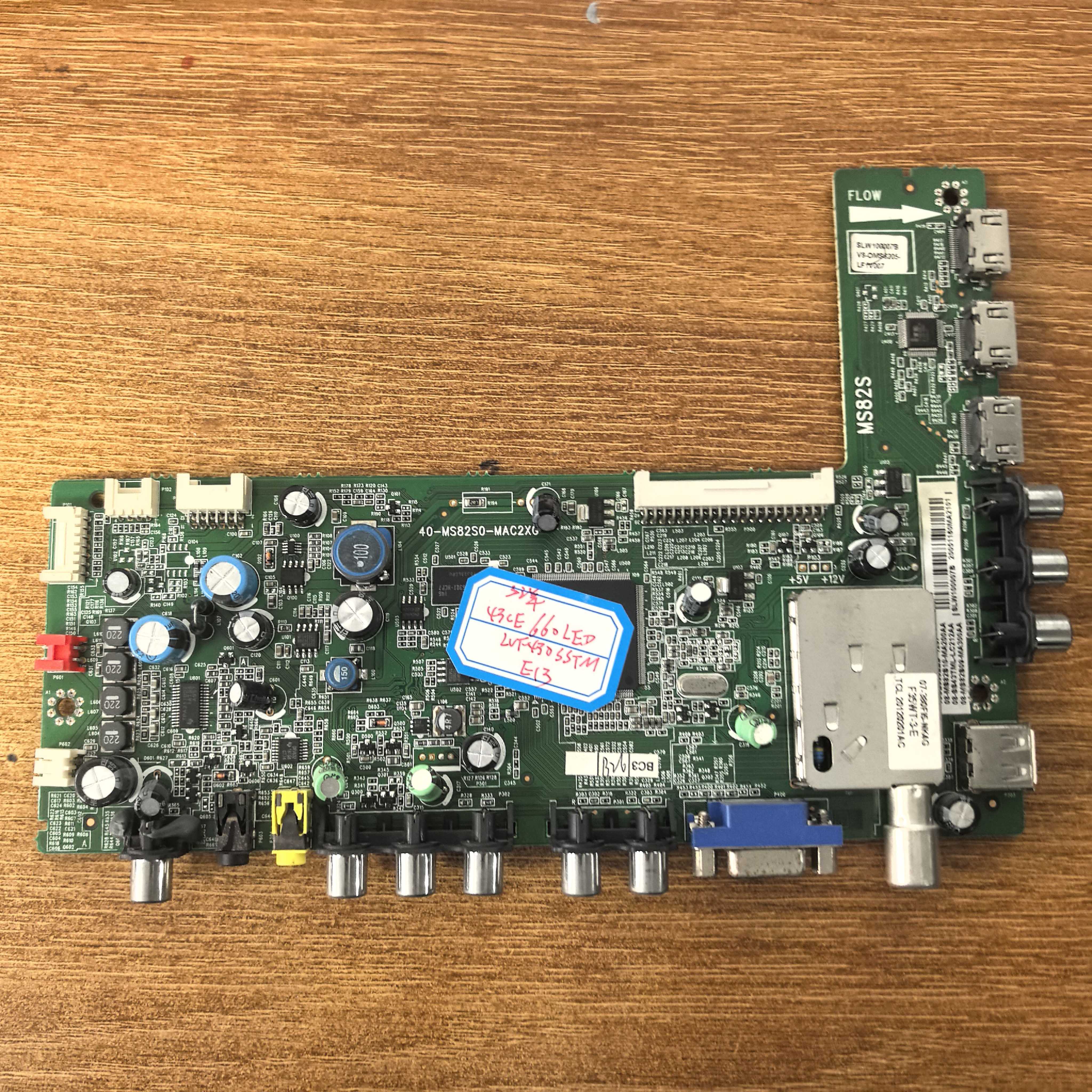 原装三洋43CE660LED主板40-MS82S0-MAC2XG屏LVF430SSTM现货实拍图