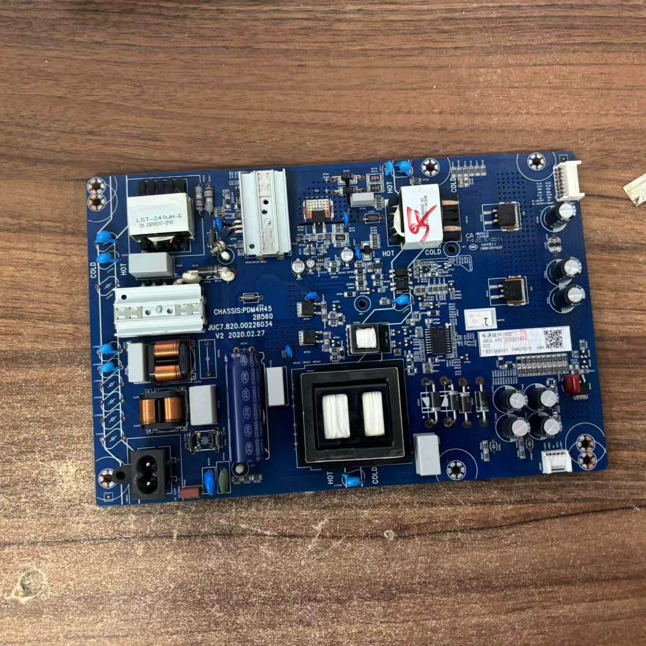 原装长虹65D4PS/5PS 65A4U电视电源板JUC7.820.00226034/00202918