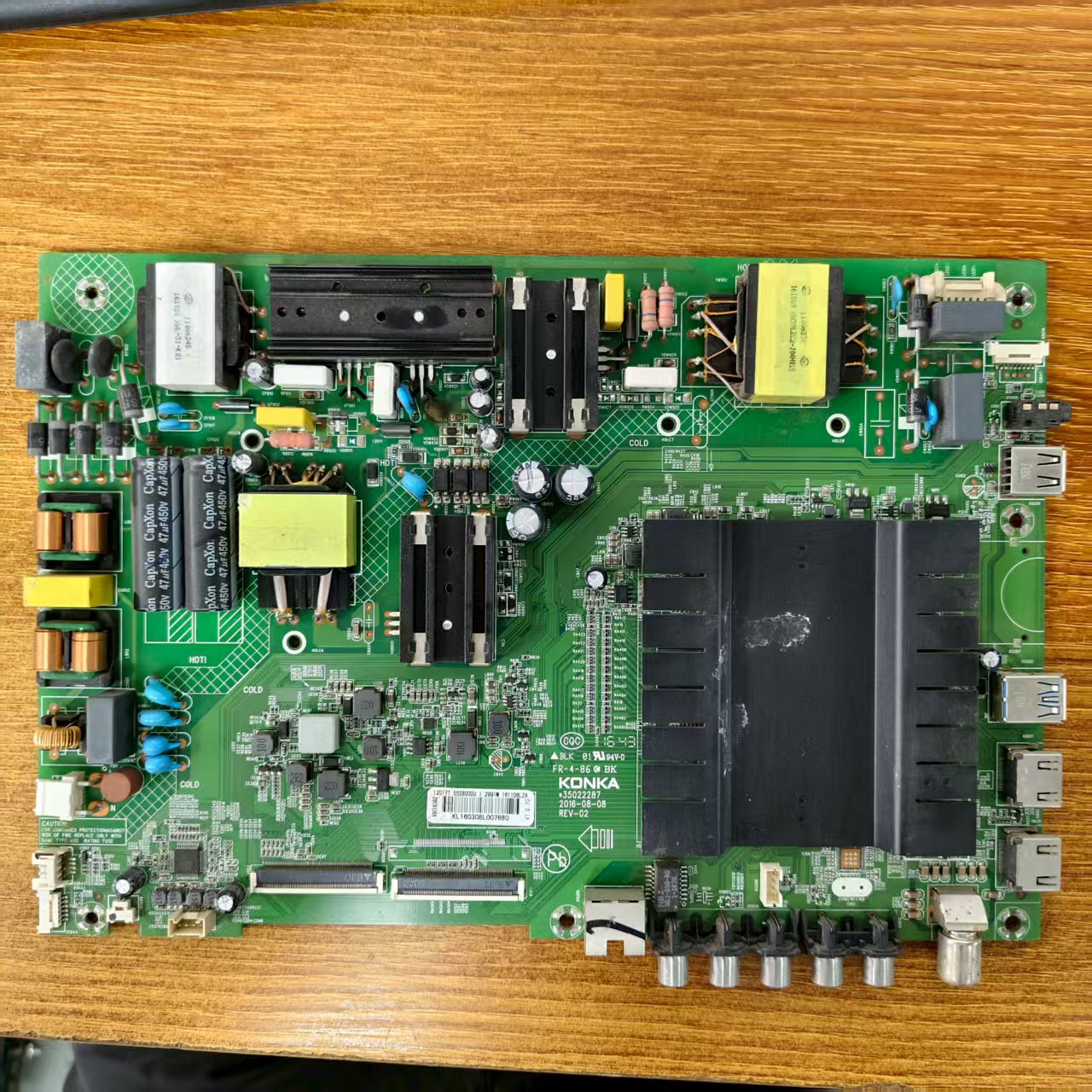 康佳LED55S8000U电视主板