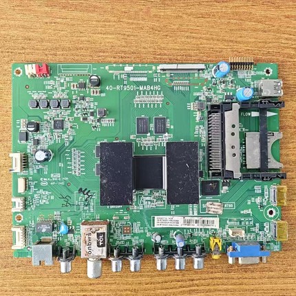 原装 TCL D55A571U主板40-RT9501-MAB4HG屏LVU550SE4L CD9W03试好