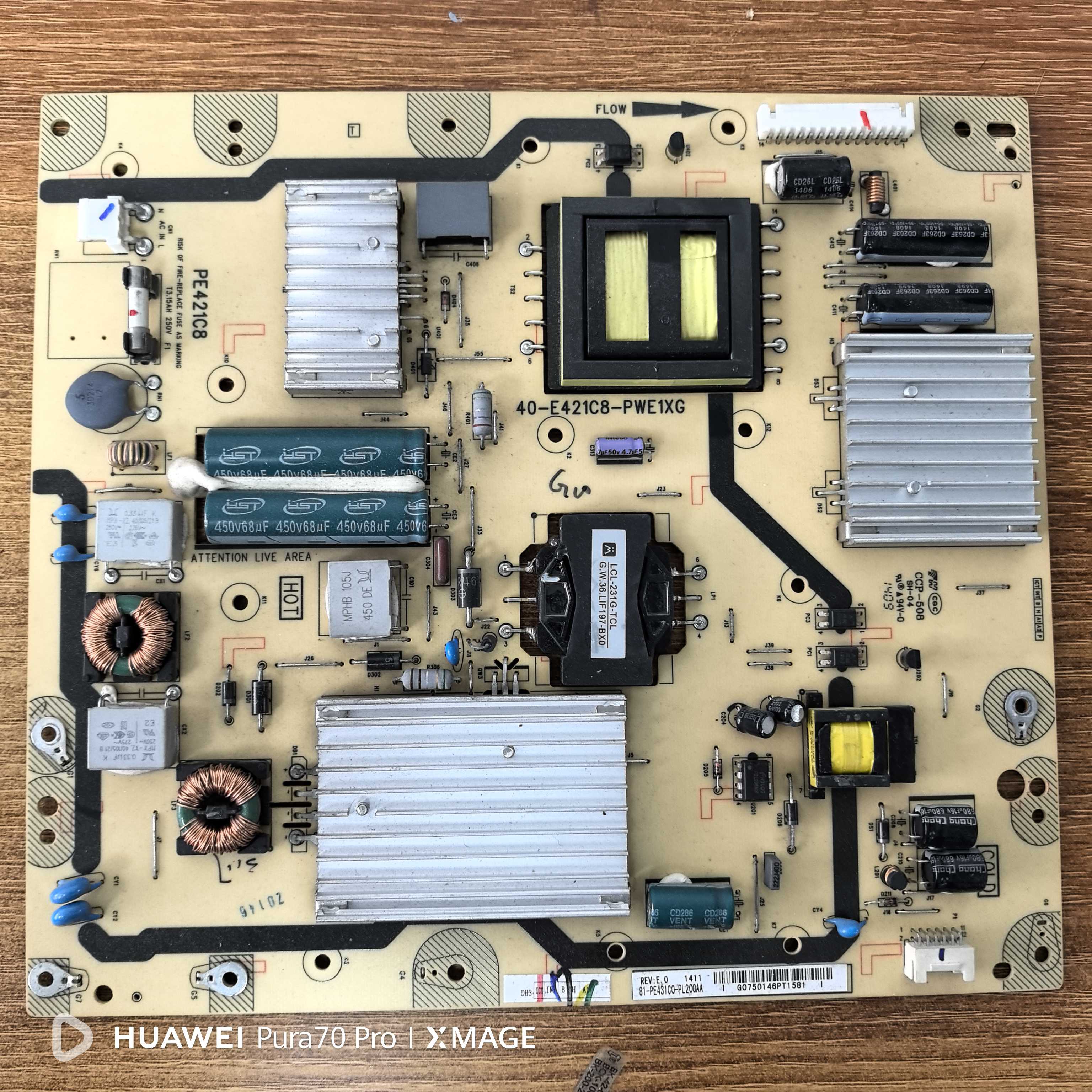 原装TCL电源板40-E461C4/E421C6/E421C6/E421C8-PWC/E/B/I1XG测好