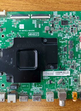 原装TCL 55D10电视主板40-M848CJ-MAA2HG屏LVU550NDFL CD9电路板