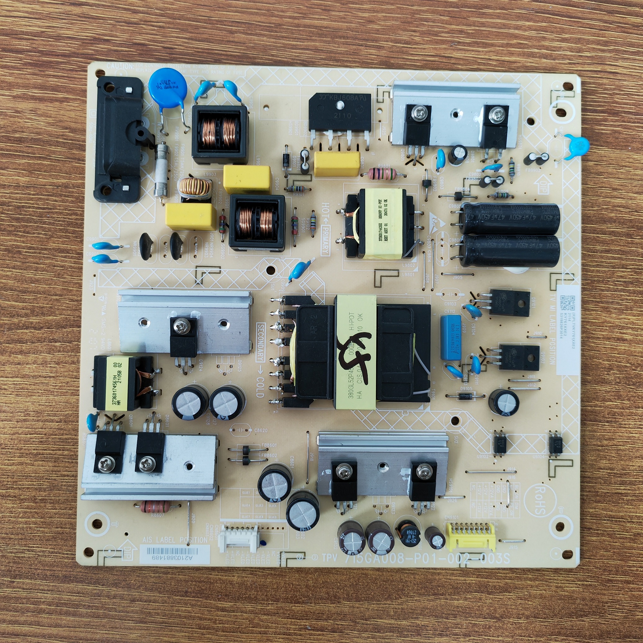 原装飞利浦55PUF7065电源板