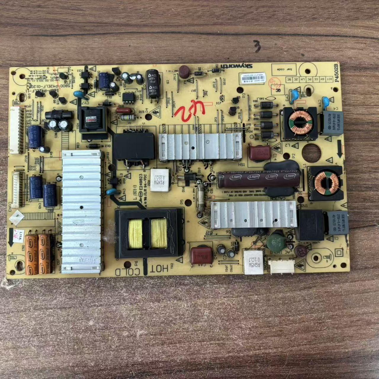 原创维50E550E 42E380S 47E600F电源板5800-P42ELF-0120 168P 11