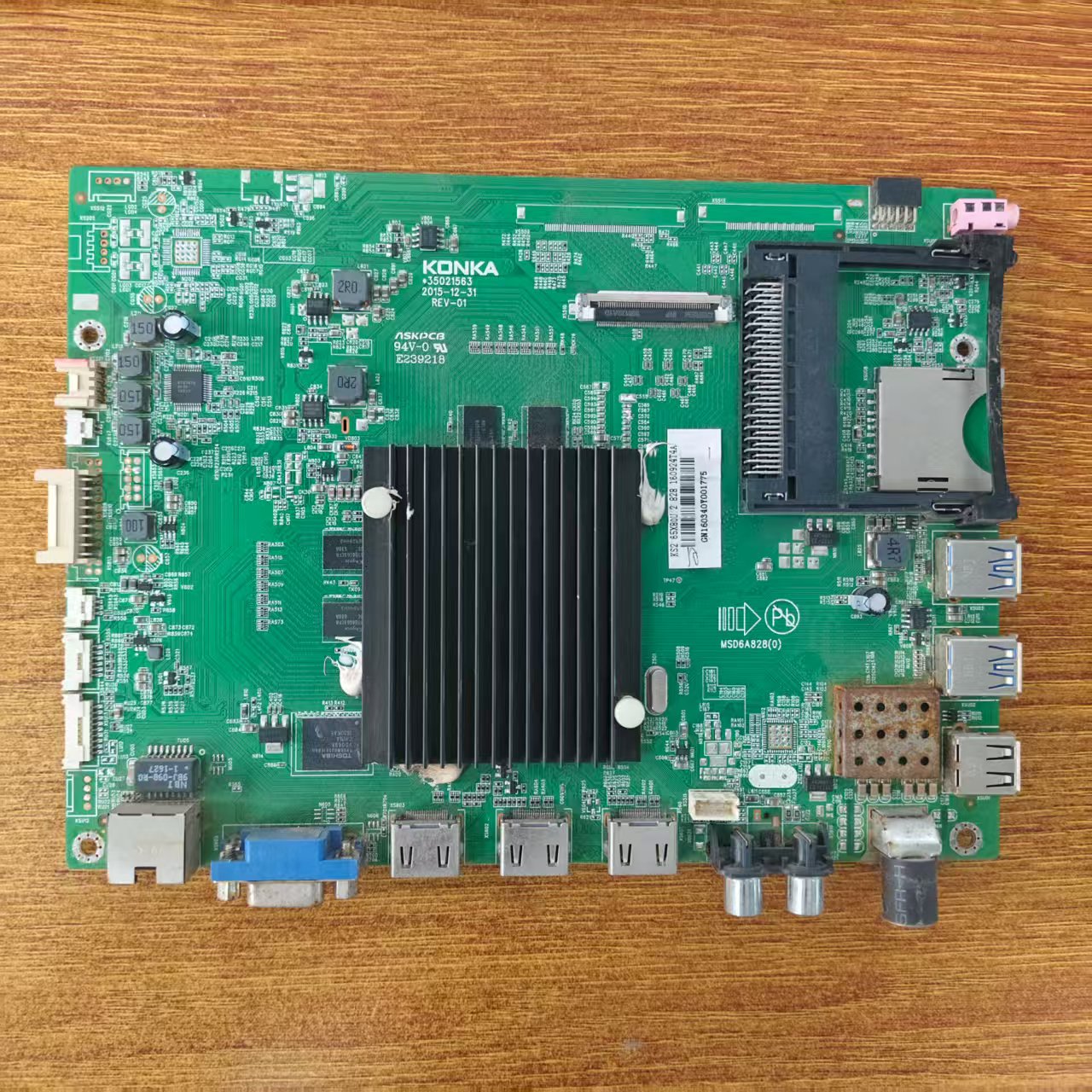 康佳QLED65X80U电视主板