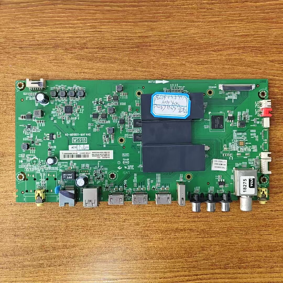 原装东芝 55U6500C主板40-M91801-MAF4HG屏LVU550NDEL SD9W01实拍 - 实物图