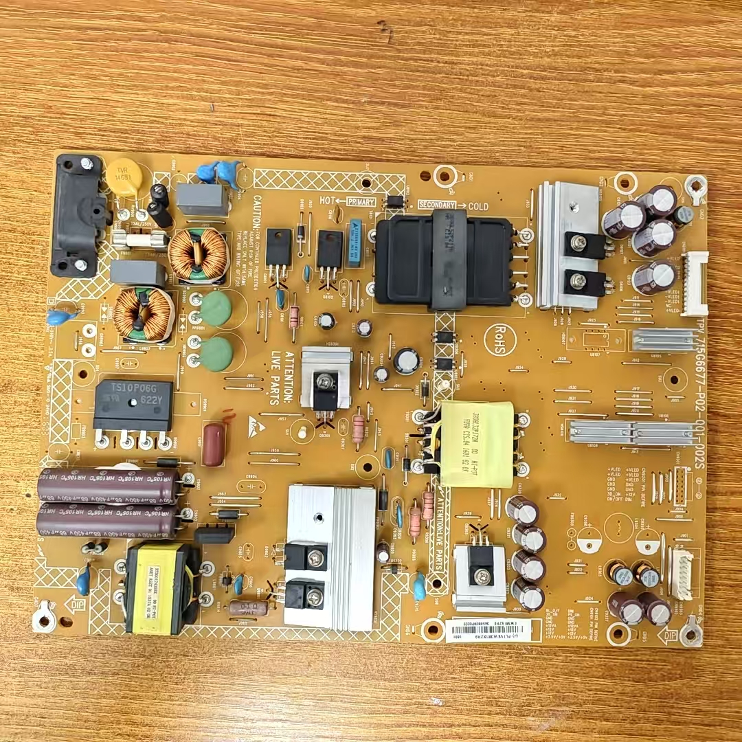 AOC LD55V02S飞利浦55PFF3750电源板715G6677-P02-001-002S电路板