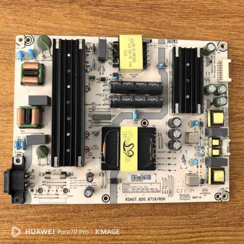 原装拆机海信 65A52F 65E5G电源板RSAG7.820.8718 HLL-8718WA实图