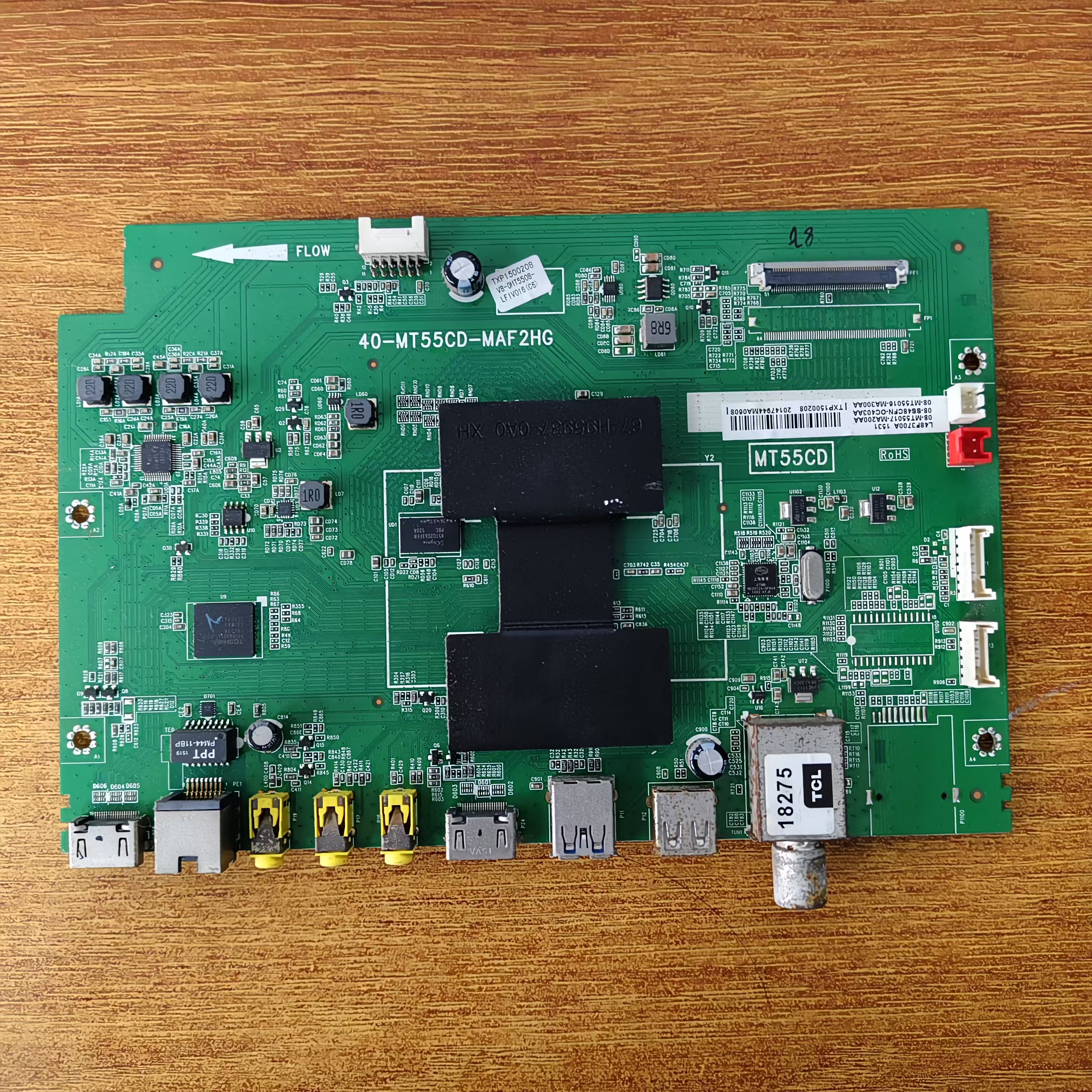 原装TCL L48F3700A主板40-MT55CD-MAF2HG屏LVF480ND2L SD9W01试好