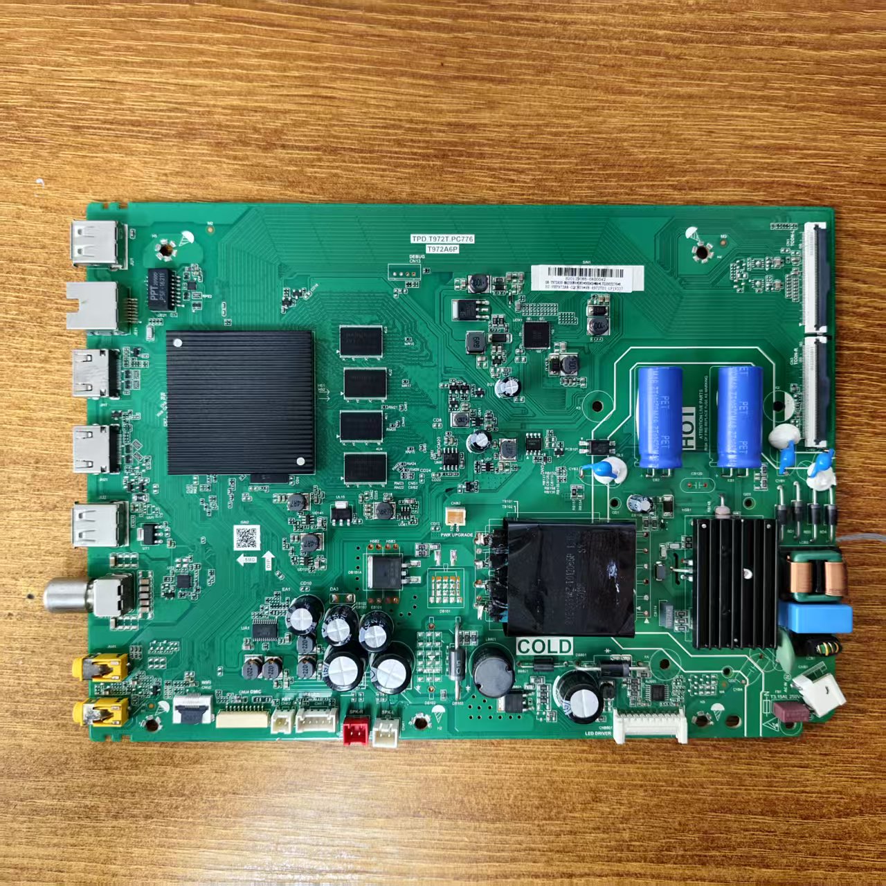 原装 实拍TCL 50V8主板TPD.T972T.PC776 T972A6P屏LVU500NDEL试好