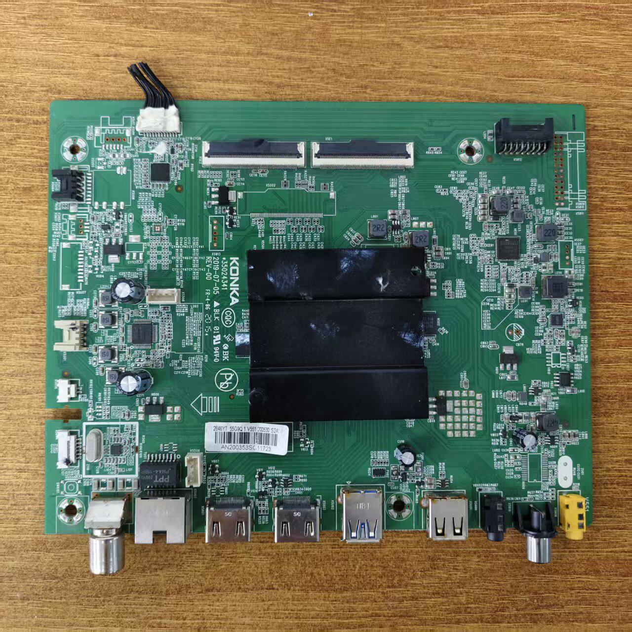 康佳LED55G9Q电视主板