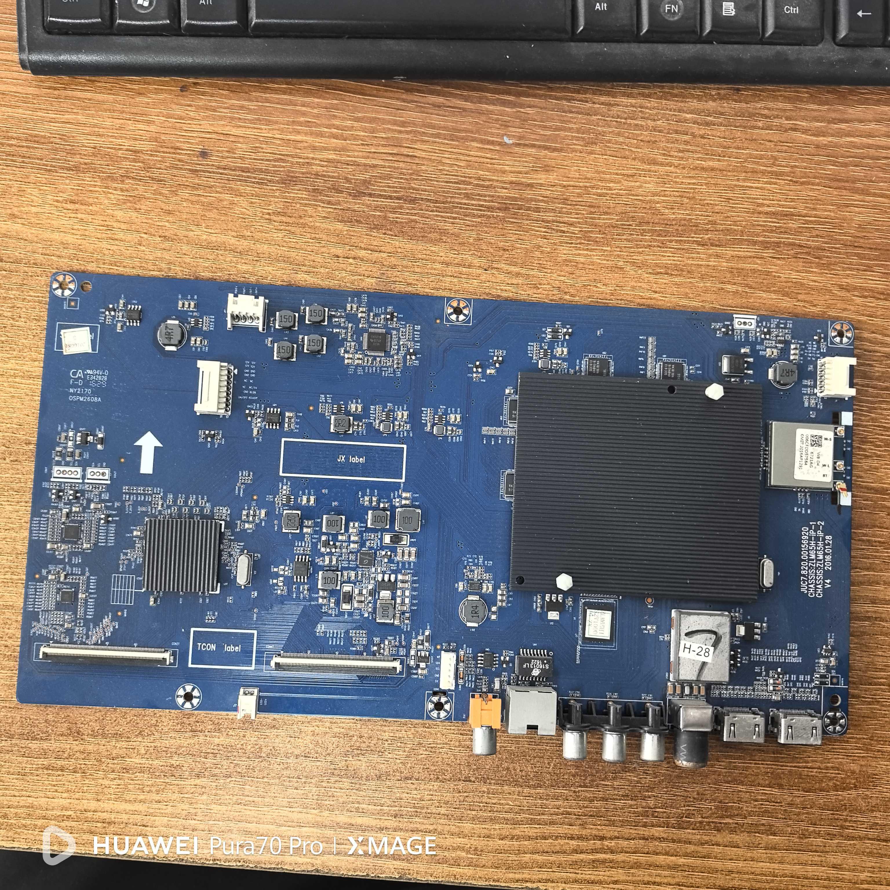 原装现货长虹50Q3T主板JUC7.820.00156920配屏C500U15-E3-A实物图