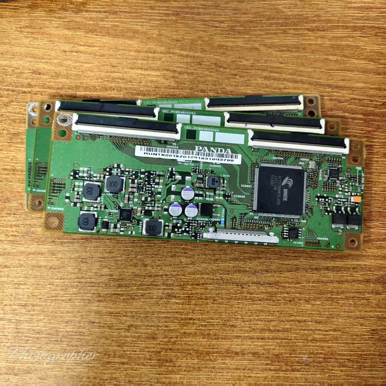 海尔LS55H610G逻辑板 PANDA CEC-PCB5460002A屏LC546PU2L01实物图