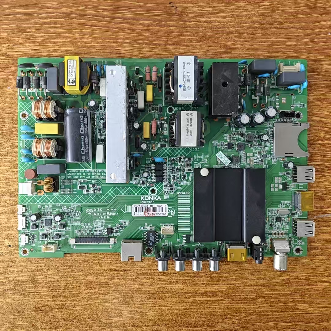 原装康佳 LED55K35U液晶电视主板35021887屏973YT 72000973YT实拍