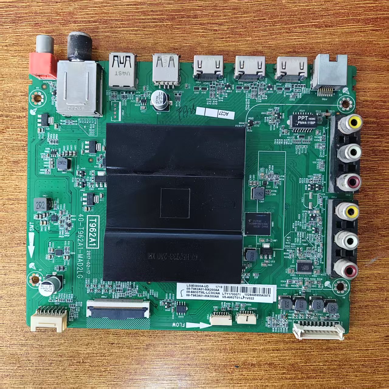 TCL 55P4 L55E5800A-UD主板40-T962A1-MAD2LG屏LVU550ND1L 现货好