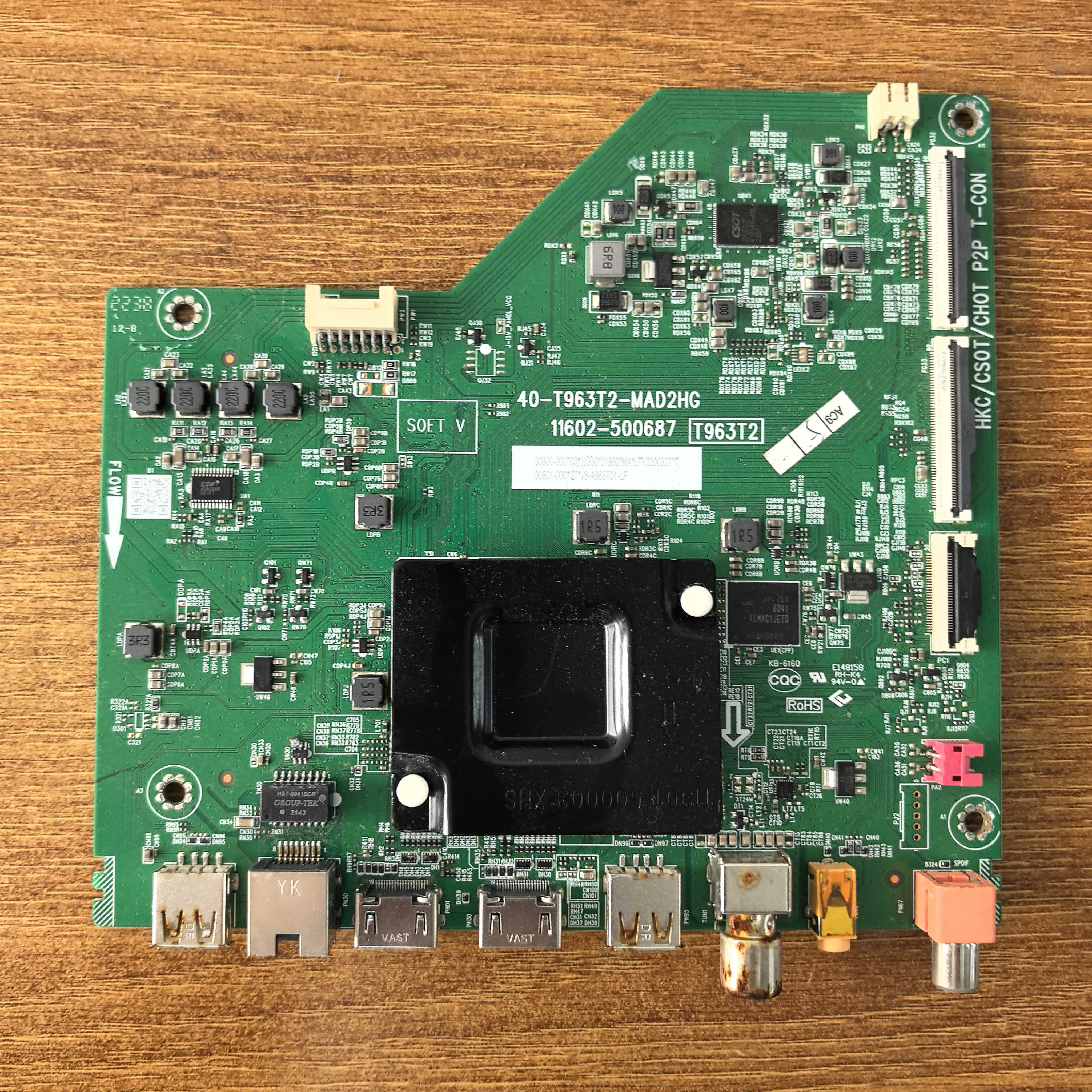 原装TCL 55V6E 55N7E55S11主板40-T963T2-MAD2HG屏LVU550NDEL现货