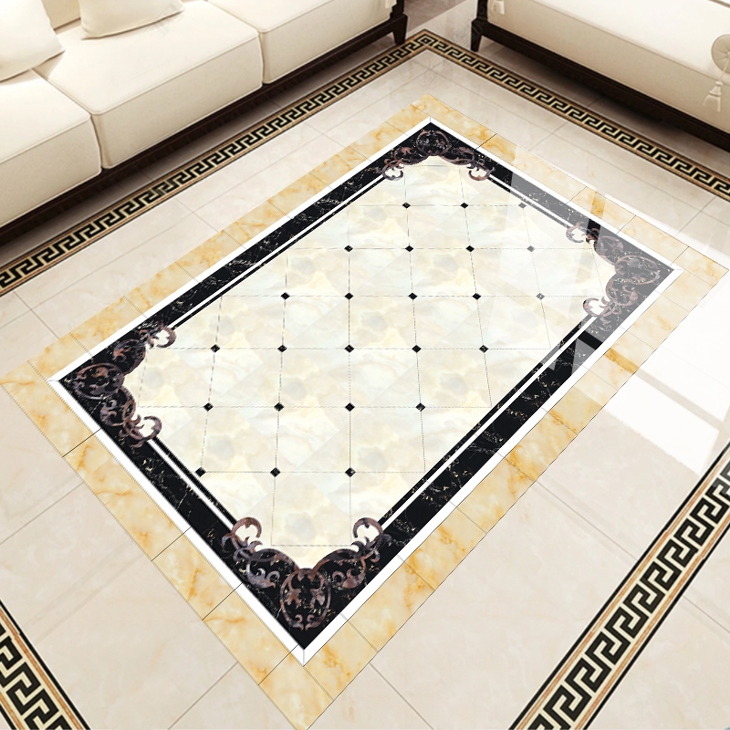 入户门地贴防水防滑客厅地砖贴纸厨房厕所地砖贴自粘耐磨翻新遮丑