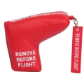 Red Re Straight Putter Cover