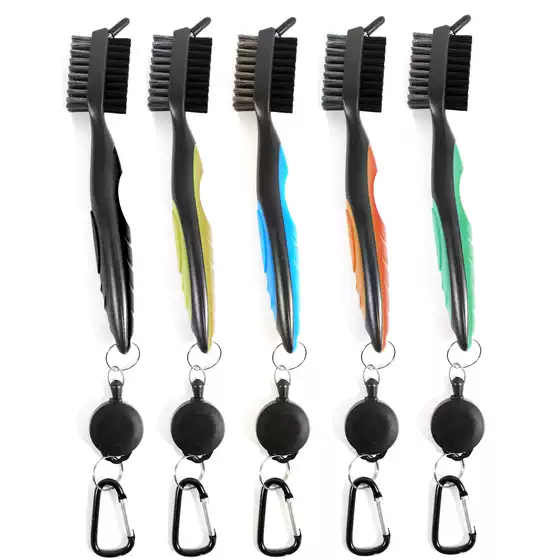 Shangbian Golf Club Brush, Club Head Cleaning Brush, Double-Sided Brush, Golf Accessories, Club Head Brush