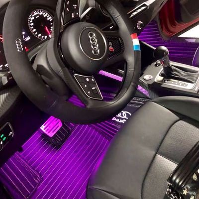 奥迪LED脚窝灯车内氛围灯