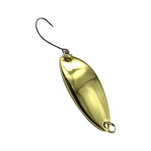 乐路全泳层路亚饵亮片马口白条勺型倒刺溪流单钩2.5g4g6g8g